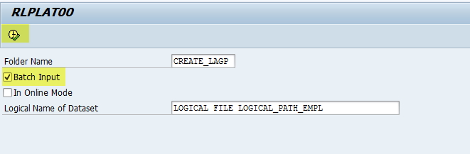 création batch input emplacements WM