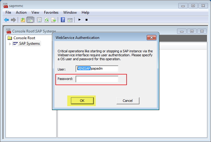 NETWEAVER 71 SAP console