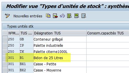 création TUS WAM SAP