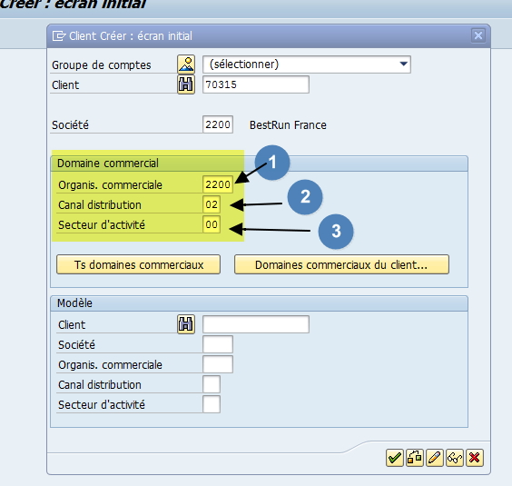 SAP Tutoriel fiche client